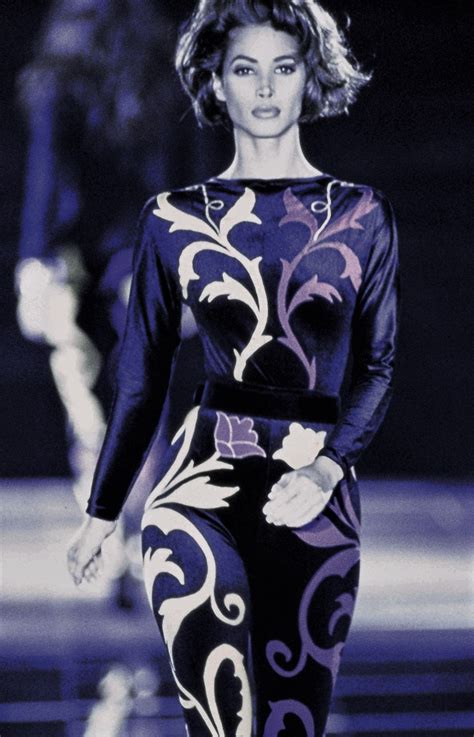 christy turlington versace runway|gianni Versace runway.